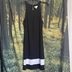 New York & Co. Black & White Midi Dress